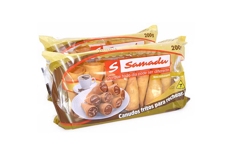 Canudo frito para rechear Samadu 200g - Pão de Mel